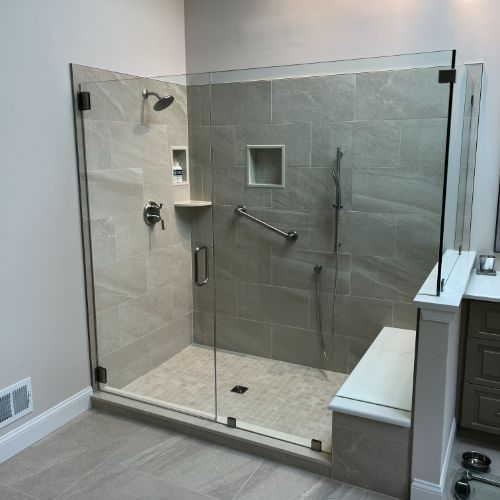 Frameless Door Panel and Return Clips  Image